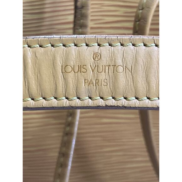 Louis Vuitton Noé Epi Cipango Gold Bucket Bag Shoulder Purse 1994 France - Picture 4 of 16